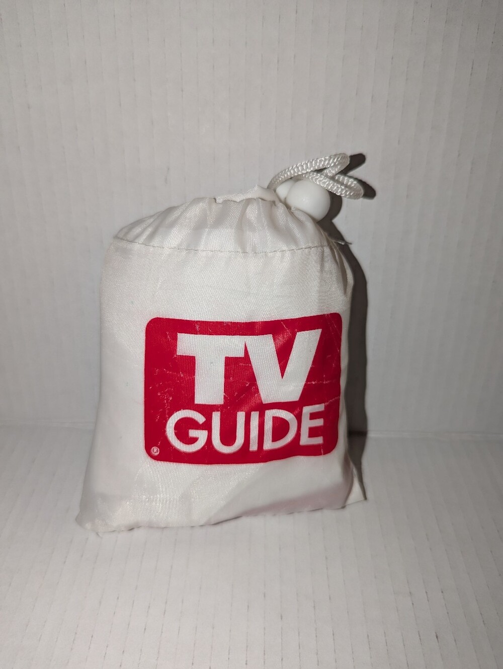 Vintage TV Guide Promo Reusable Nylon Tote Bag Set 3 Pack